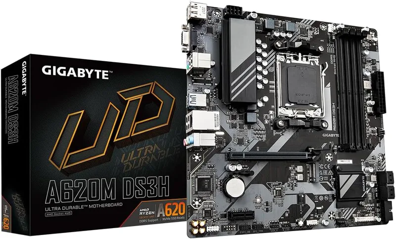 Gigabyte A620m Ds3h Motherboard