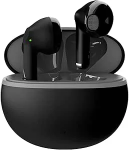 Kreativa Zen Air DOT lätta äkta trådlösa svettåliga in-ear-hörlurar, med ultrakompakt fodral, 13 mm neodym drivrutin, dubbla mikrofoner med ENC-teknik, upp till 24 timmars batteritid, Bluetooth 5.3
