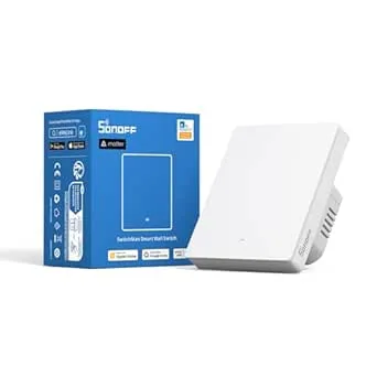 SONOFF Smart WiFi Wall Switch, Intelligent WiFi Light Switch, M5-2C-80W 2 Gang Smart Home Switch Typ 80