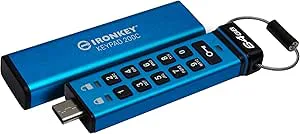 Kingston 32GB USB-C IronKey Keypad 200C, FIPS 140-3 Lvl 3 AES-256