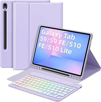 Bettdow för Samsung Galaxy Tab S9 2023 tangentbordsfodral