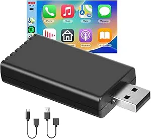 podofo Trådlös CarPlay-adapter för iPhone/Apple