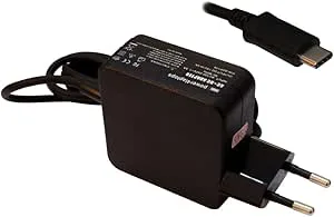 Power4Laptops AC-adapter bärbar laddare strömförsörjning (EU-kontakt)