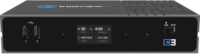 Kiloview E3 HDMI & SDI videokodare med dubbla kanaler