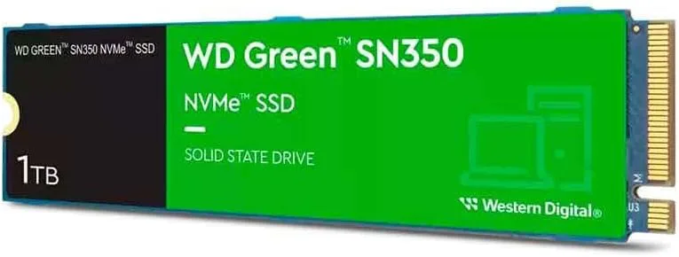 Western Digital M.2 WD SN350 1TB WDS100T2G0C Green
