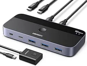 UGREEN USB 3.2 Switcher 10Gbps 2 in