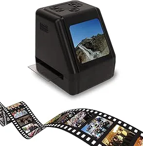 Yoidesu Digital Filmskanner med Stor 2,0-tums LCD-skärm