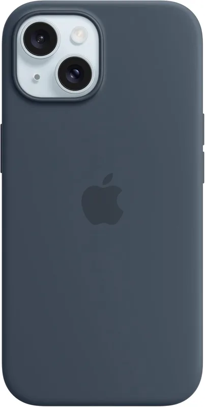 Apple Silikonskal med MagSafe till iPhone 15