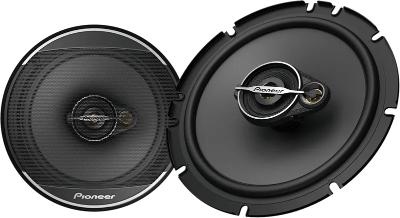 Pioneer TS-A1671F 16,5 cm 3-vägs koaxialhögtalarset med 2 högtalare