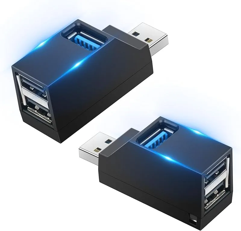 AXFEE 2-portars mini USB 3.0 hubadapter