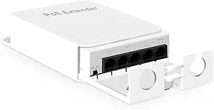 MokerLink Outdoor 5-port PoE-switch/förlängare