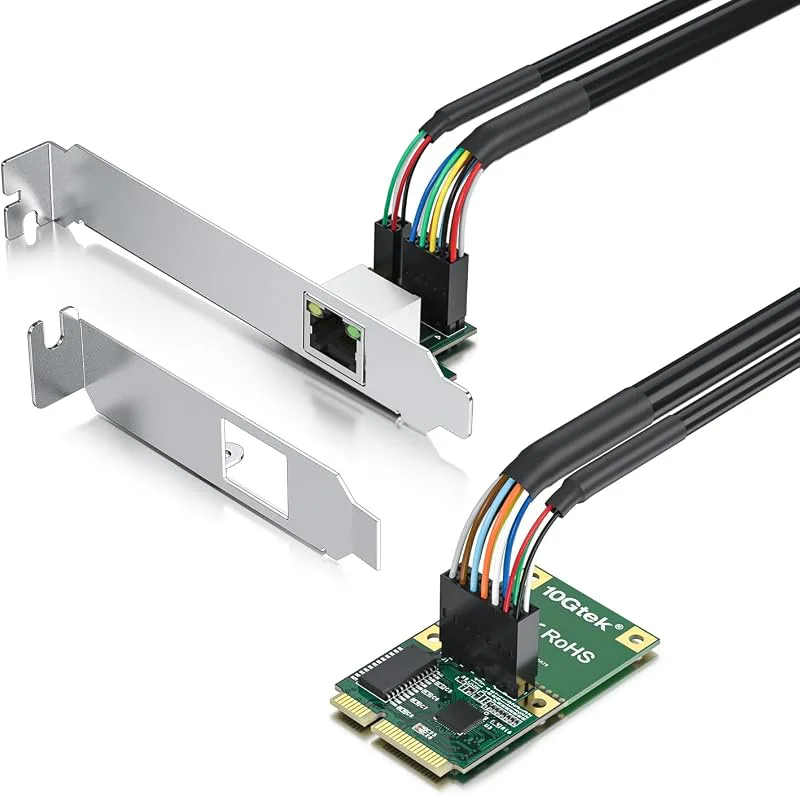 10Gtek Mini PCIe 2.5G Ethernet Network Card