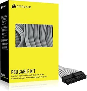 Corsair Premium individuellt fodrade typ 5 PSU-kablar