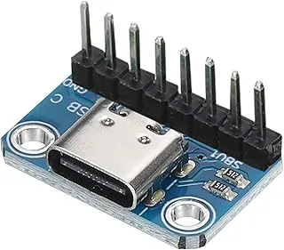 QUARKZMAN USB typ C breakout bräda kvinnlig 2,54 mm anslutning med stiftlist kontakt