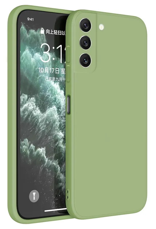 TPU silikonfodral kompatibelt med Samsung Galaxy S22 (6,1 tum)