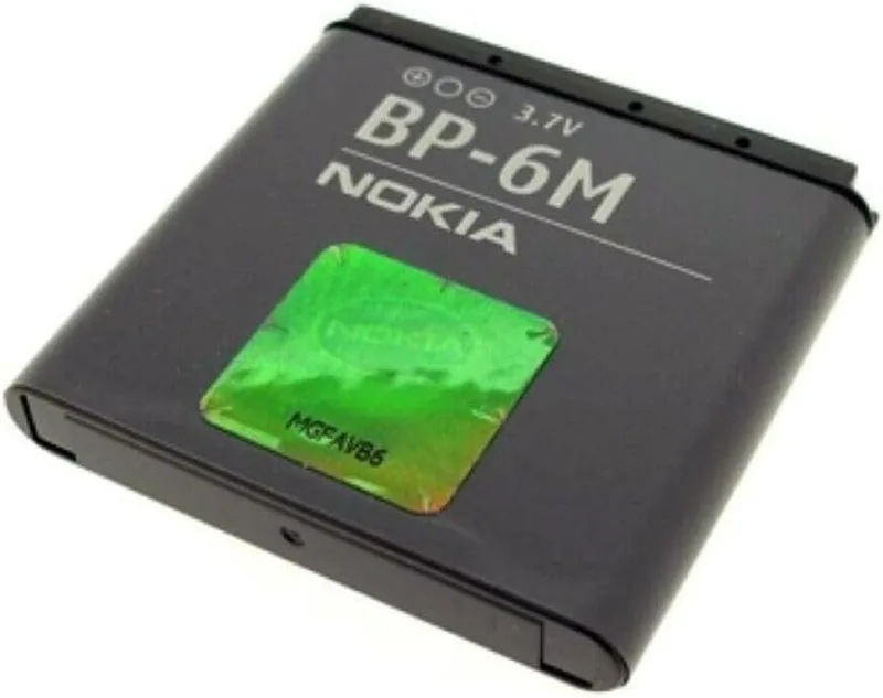 Batteri till Nokia BP-6M kompatibel med Nokia 3250, 6151, 6233, 6234, 6280, 6288, 9300, N73, N77, N93
