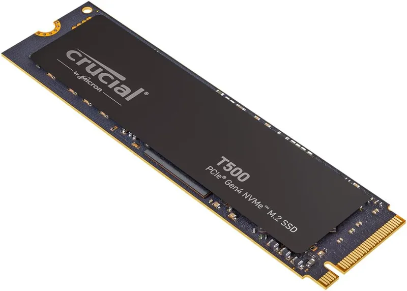 Crucial T500 1TB PCIe Gen4 NVMe M.2 Intern Gaming SSD