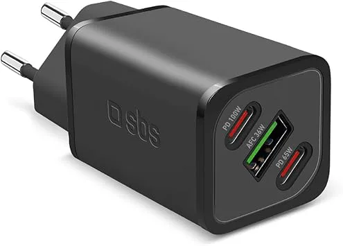 SBS GaN-nätladdare 100 W Power Delivery