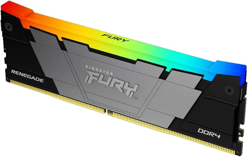 Kingston FURY Renegade RGB 8 GB 3600MT/s DDR4 CL16 DIMM skrivbord spelminne – KF436C16RB2A/8