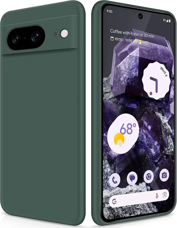 GiiYoon Silikon Skal Kompatibel med Google Pixel 8