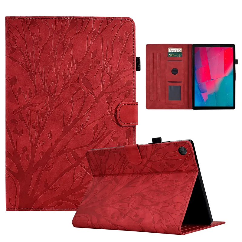 läderfodral för Lenovo Tab M10 HD 2 generation 10,1 tum TB-X306X/TB-X306F