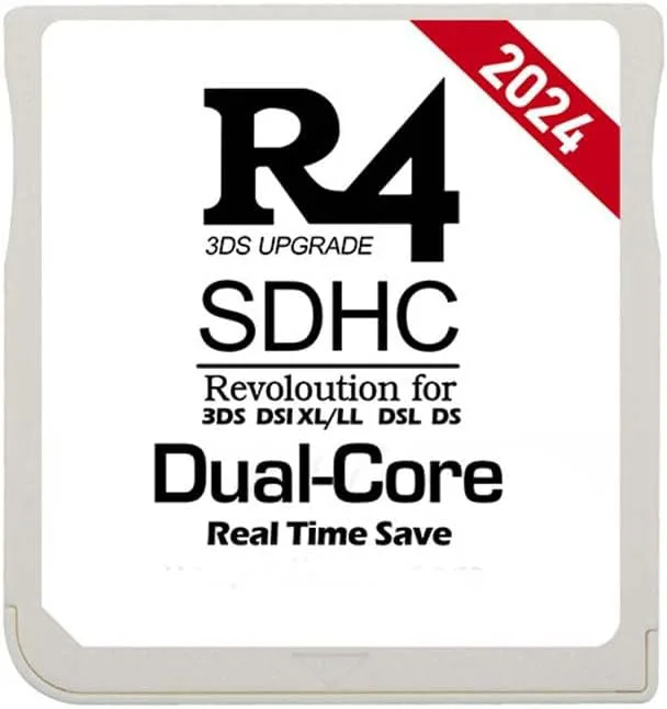 För 3DS DSL XL/LL 2024 R4 SDHC-adapter brinnkort spelkort digitalt minneskort flashcard- speltillbehör bärbara