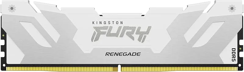 Kingston FURY Renegade DDR5 Silver/White XMP 32 GB 6400MT/s CL32 DIMM Desktop Gaming Memory