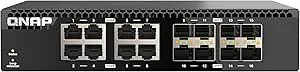 QSW-3216R-8S8T halvbredd rackmonterad 16-port 10GbE