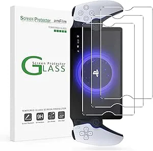 amFilm 3-pack skärmskydd i härdat glas för