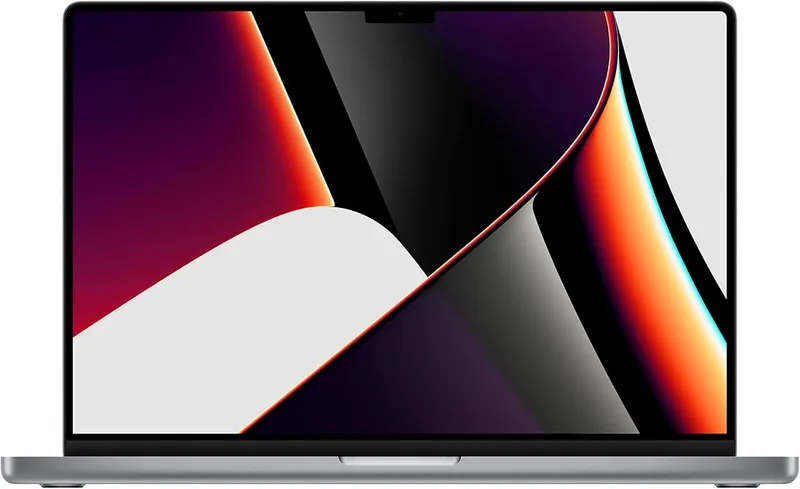 2021 Apple MacBook Pro with Apple M1 Pro Chip (16-inch, 16GB RAM, 1TB Storage) Rymdgrå (QWERTY English) (Renoverad)