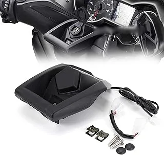 Navigering 2021 GPS-hållarfäste För Y&amaha XMAX NMAX 125 X-MAX 300 400 N-MAX 155 Motorcykeltelefon Navigationsfäste USB-laddning