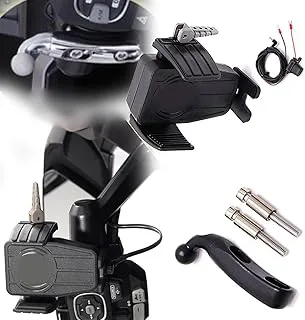 Navigering Motorcykel För H&onda GoldWing GL1800 F6B 2018 2019 2020 2021 Gold Wing Trådlös Laddning GPS-telefonhållare Navigationsfäste