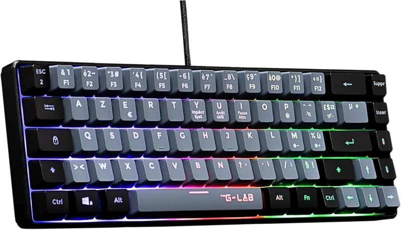 The G-Lab Keyz Hydrogen 60% Gaming-tangentbord