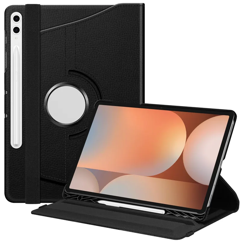 FINTIE Roterande skal för Samsung Galaxy Tab S9 FE+ Plus