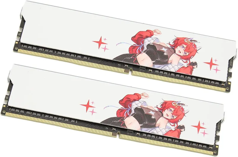 Desktop Minnesmodul, 3600MHz Stöder XMP2.0 Värmeavledning CL 16 20 20 38 DDR4 RAM för Speldator (32 GB (2x16 GB))