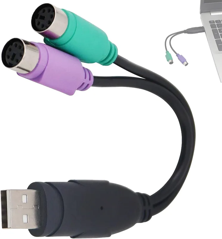 USB till PS2-adapter