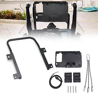 Navigering Motorcykeltillbehör För CFMOTO 800MT 800 MT MT800 GPS-telefonfäste USB & Trådlös Laddning Navigationsfäste Hållare