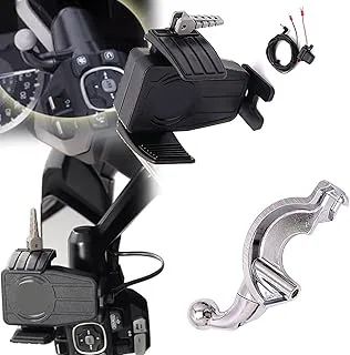 Navigering Motorcykel För H&onda Gold Wing GL 1800 F6B GPS-telefonhållare Trådlös Laddning Navigationsfäste Abborrfäste 2018 2019 2020 2021 GL1800