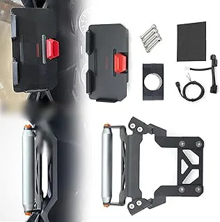 Navigering Motorcykel För H&onda FORZA350 NSS 350 NSS350 2021 2022 2023 GPS Telefon Navigationsfäste USB & Trådlös Laddare Hållare Monteringsstativ