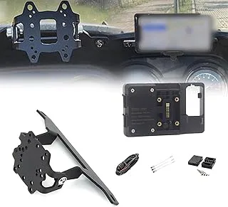 Navigering Motorcykel Vindruta GPS Telefon USB Trådlös Laddningshållare