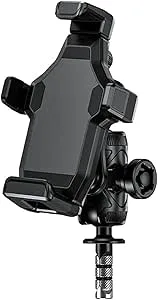 Motorcykeltelefonhållare För YZF För R1M/S R6 R6S Motorcykel Spegel Navigation Telefonstöd Styrefäste Telefonhållare Stam GPS Moto-telefonfäste (Storlek : Fork Stem Type)