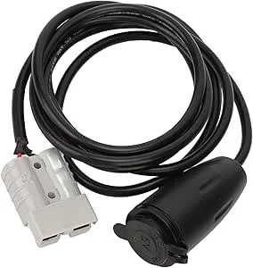 50A Till 4,8A Batteriladdningskabel med USB-adapter, 2 M Lång, Värmebeständig, Flitigt Använd för Fordonsindustri