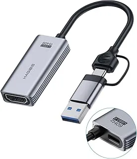 deleyCON HDMI to USB/USB C