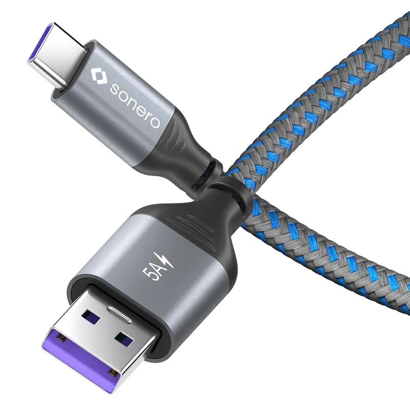 Sonero® USB-C till USB-A-laddningskabel