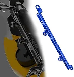 Navigering Motorcykel För Y&amaha MT25 MT-25 MT 25 2005-2017 2015 2016 Styre Balansstång Styrspak Navigationsfäste Tillbehör (Color : Blau)