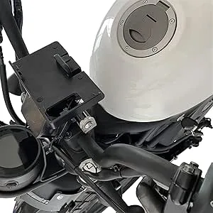 WELSAA Navigering GPS Motorcykelfäste Telefon Navigationsfäste USB