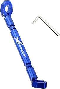 Navigering Motorcykeltillbehör Justerbart Styre Balansstång Navigering Mobiltelefonfäste GPS För SYM CROX 50 125 150 RX CROX150 (Color : Blau)