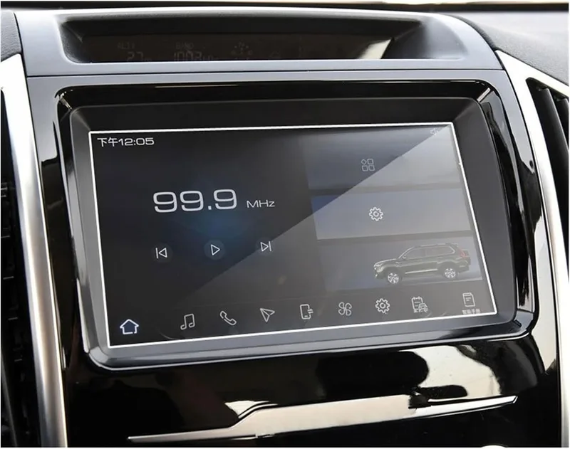 Skyddsfilm Härdat Glas För Haval För H9 2015-2020