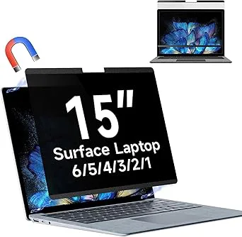 Magnetiskt sekretessfilter för 15" Microsoft Surface Laptop