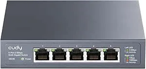 Cudy 5-portars multi-Gigabit Ethernet-switch